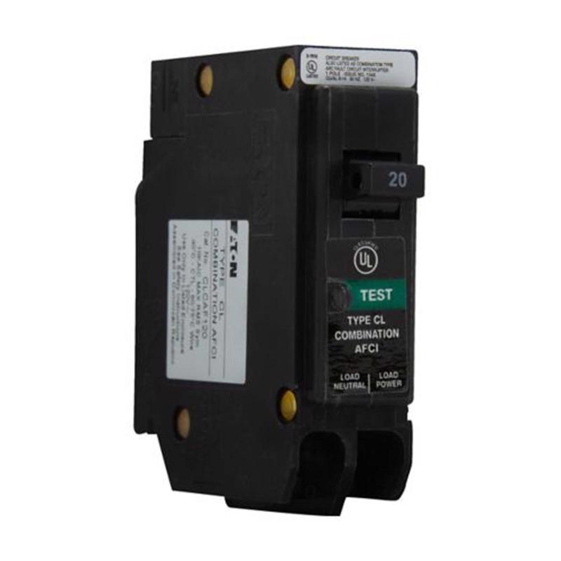 Interruptor automático monopolar AFCI Eaton de 20 amperios