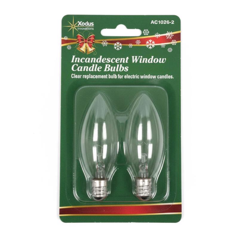 Xodus Innovations 7 W Torpedo Candelabra Incandescent Bulb E12 (Candelabra) Warm Candle Light 2 pk (Pack of 12)