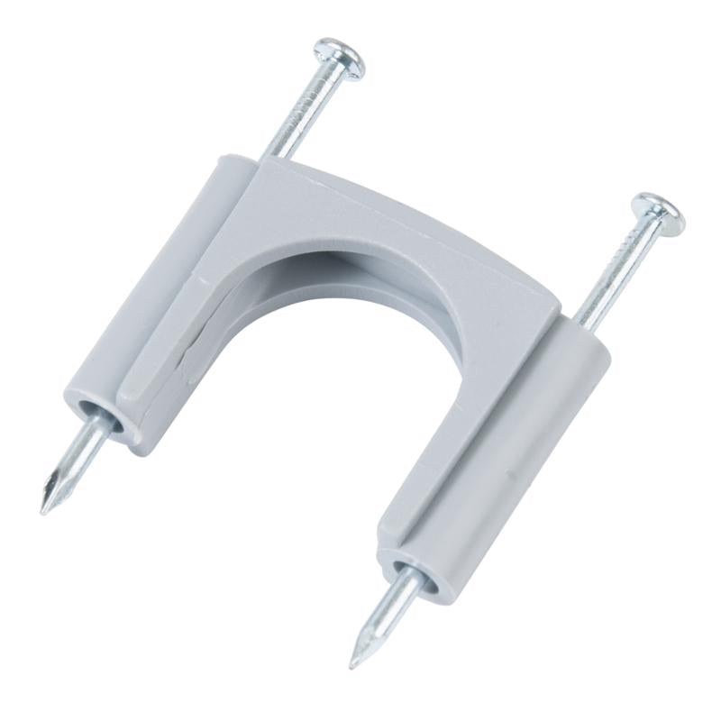 Abrazadera para cable de entrada de servicio aislada de plástico Gardner Bender de 1 pulg. de ancho, paquete de 4
