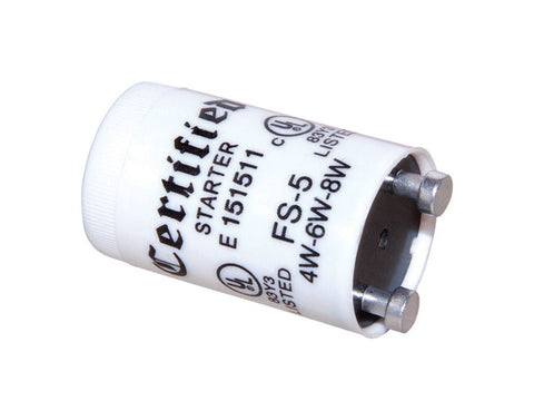Satco 4/6/8 W Fluorescent Starter (Pack of 25)