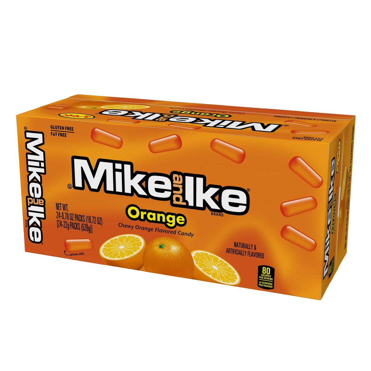 Mike and Ike Chewy Candies - Case of 24 0.78-oz. Box