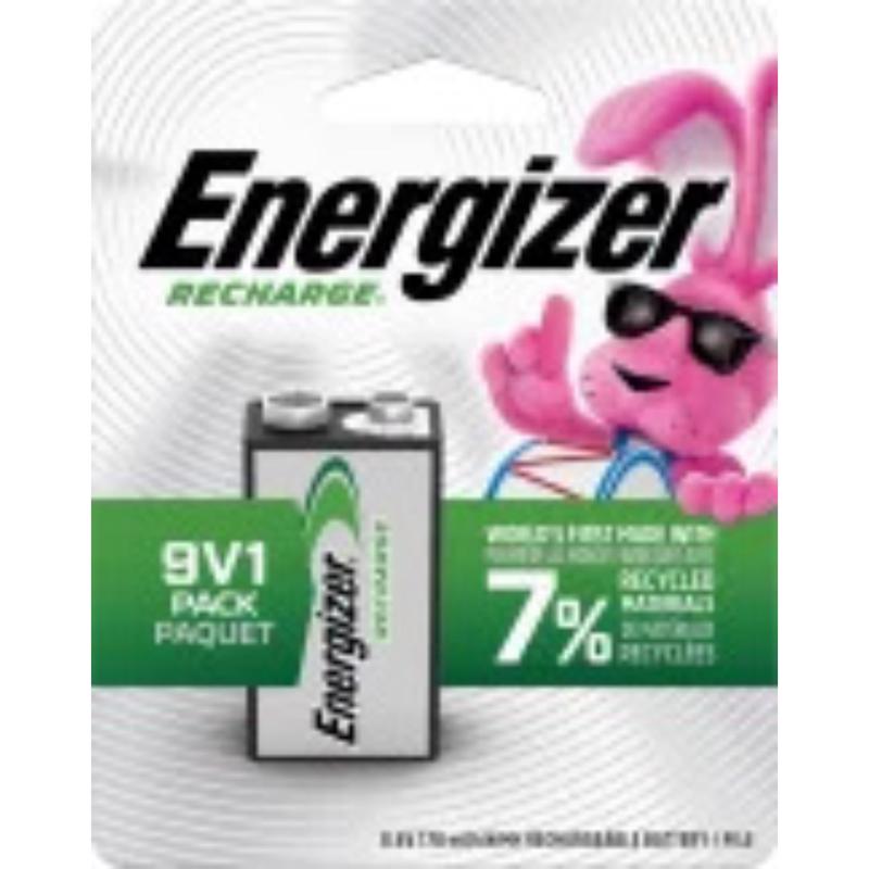 Energizer Recharge NiMH 9-Volt 1.2 V 150 mAh Rechargeable Battery NH22NBP 1 pk