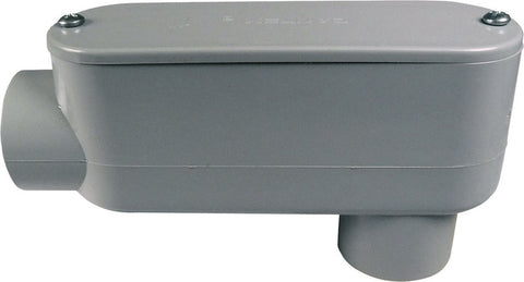Cantex 3 in. D PVC Conduit Body For PVC 1 pk