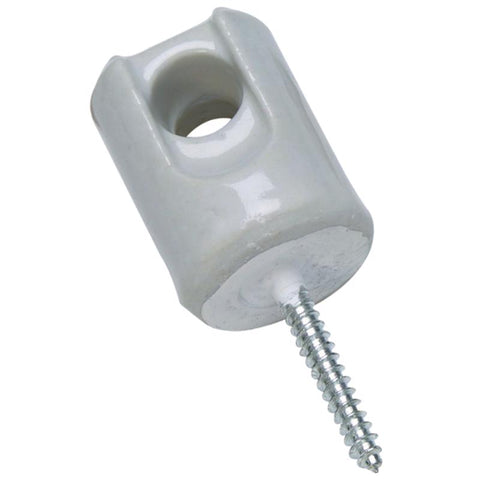 Sigma Engineered Solutions ProConnex 1-11/16 in. D Porcelain/Steel Wire Holder For NM/SE 1 pk