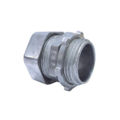 Sigma Engineered Solutions ProConnex 3/4 in. D Die-Cast Zinc Compression Connector For EMT 1 pk (Pack of 25)