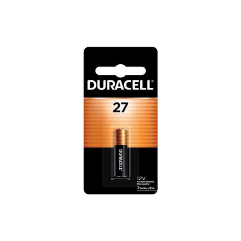Duracell Alkaline 27 12 V 20 mAh Security Battery 1 pk