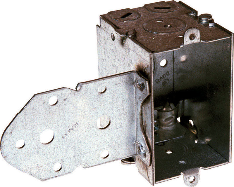Raco 12-1/2 cu in Rectangle Steel 1 gang Switch Box Gray (Pack of 20)