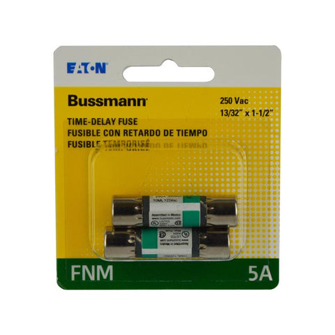 Bussmann 5 amps Midget Fuse 2 pk