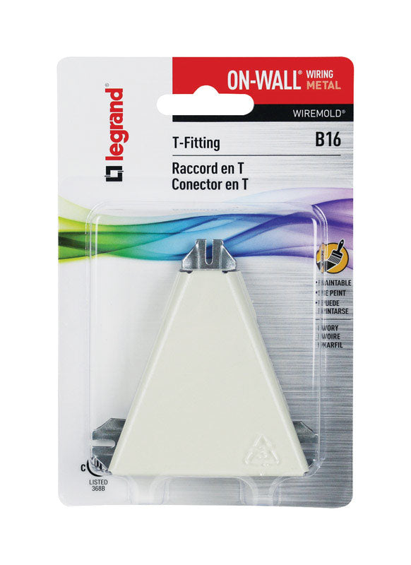 Legrand On-Wall 2.5 in. L T-Fitting 1 pk (Pack of 5)
