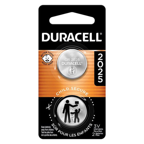 Duracell Lithium Coin 2025 3 V 165 mAh Medical Battery 2 pk (Pack of 6)