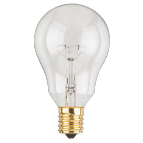 Westinghouse 40 W A15 A-Line Incandescent Bulb E17 (Intermediate) White 2 pk