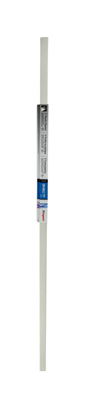 Legrand 1-5/16 x 7/16 in. D X 60 in. L Wire Channel