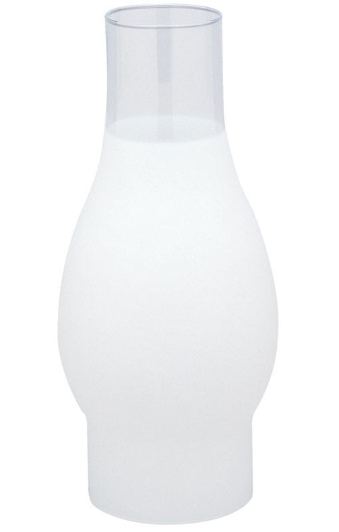 Westinghouse Frosted Glass Chimney Glass 1 pk (Pack of 6)