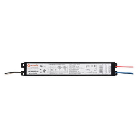 Sylvania Quicktronic 59 W 120 V 2 lights Fluorescent Ballast For T8