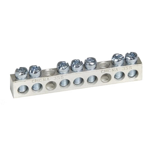 Square D 100/200 amps 120/240 V 1 space 12 circuits Surface Mount Ground Bar Kit