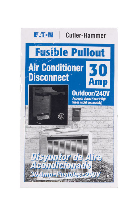 Eaton 30 amps Fusible AC Disconnect
