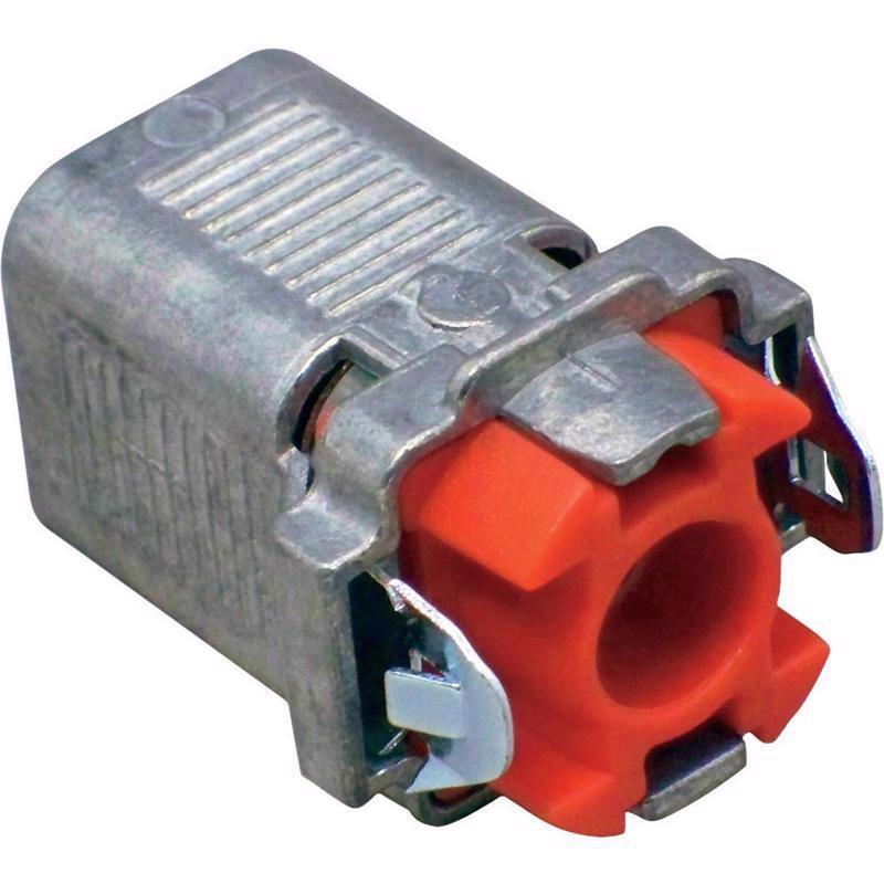 Conector flexible de zinc fundido Sigma Engineered Solutions ProConnex de 3/8 pulg. tipo D para AC, MC y FMC/RWFMC