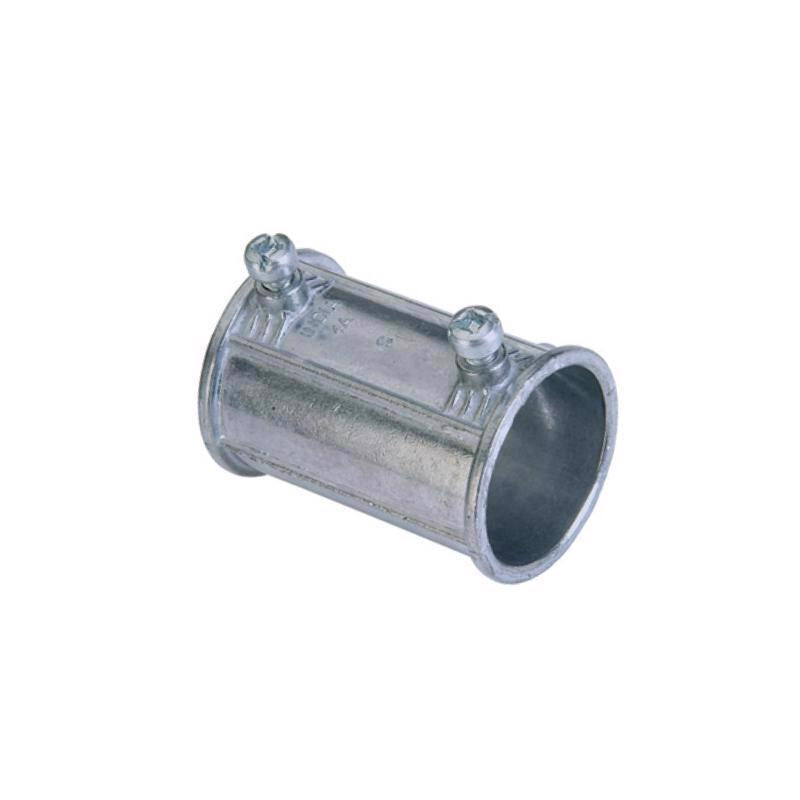 Sigma Engineered Solutions ProConnex Acoplamiento de tornillo de ajuste de zinc fundido de 3/4 in. D para EMT, paquete de 25