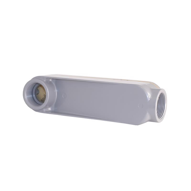 Sigma Engineered Solutions ProConnex Cuerpo de tubería de aluminio fundido de 1-1/4 in. D para tubería rígida/IMC, 1 pza.