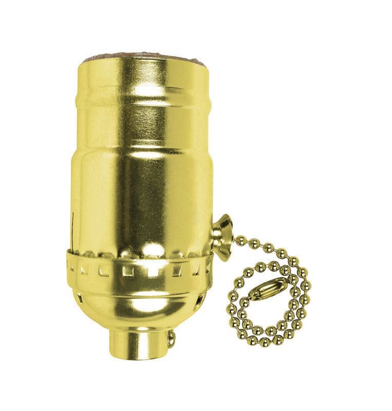 Casquillo con cadena de extracción media de metal Jandorf, 1 ud.