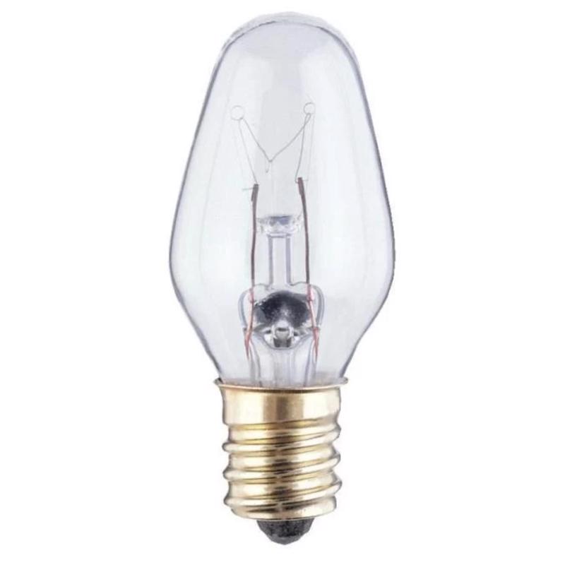 Westinghouse 7 W C7 Candelabra Incandescent Bulb E12 (Candelabra) Clear 4 pk