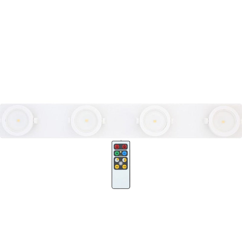 Rite Lite Tira de luz LED blanca a pilas de 15,75 pulg. de largo, 70 lm