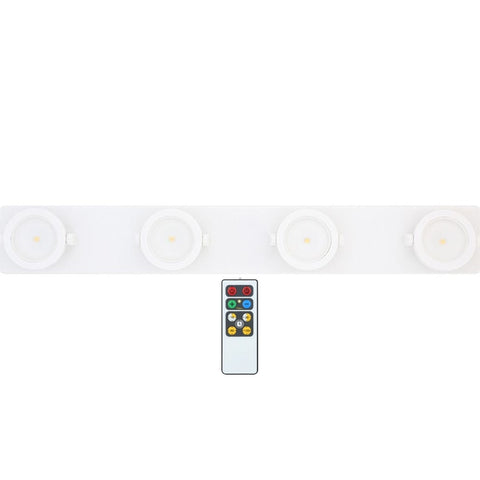 Rite Lite 15.75 in. L White Battery Powered LED Strip Light 70 lm