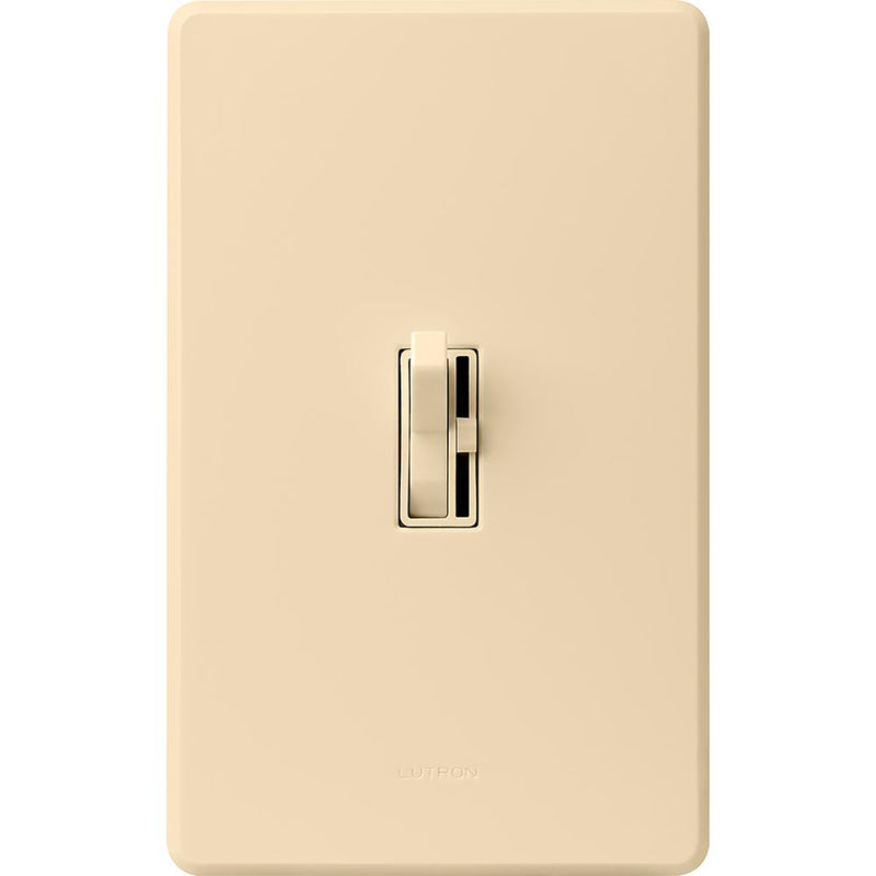 Interruptor regulador de 3 vías Lutron Toggler marfil 150 W, paquete de 1