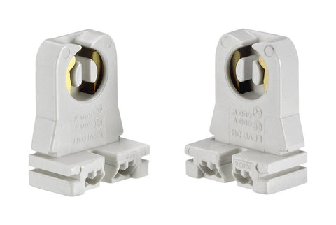 Leviton Thermoset Plastic Fluorescent Pedestal Base Lampholder 1 pk