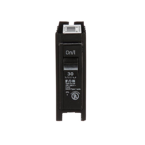 Eaton 30 amps Plug In Single Pole Circuit Breaker