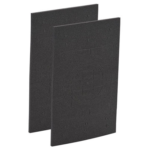 Sigma Engineered Solutions Rectangle Cross Linked Polyethylene Foam 1 gang 4.75 in. H X 3 in. W Repl
