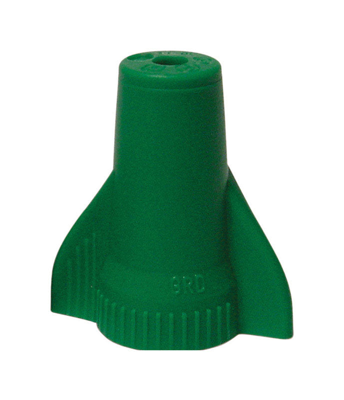 Conector de cable de conexión a tierra de alambre de cobre Gardner Bender GreenGard 14-10 AWG, verde, paquete de 25