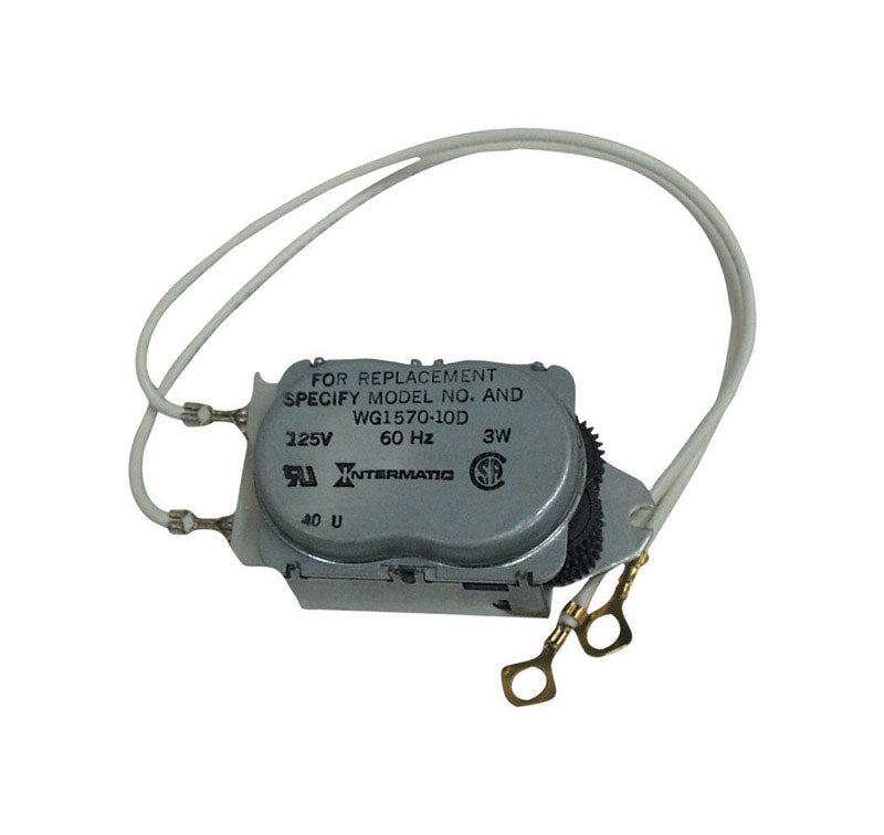 Intermatic Indoor Replacement Timer Motor 125 V Gray