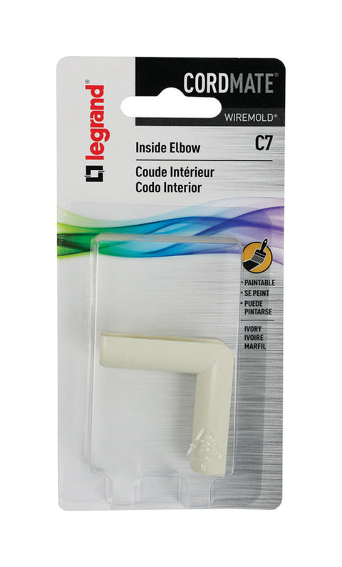Legrand Cordmate 2 3/4 in. D Plastic Electrical Conduit Elbow For AC, MC and RWFMC Cable 10 pk (Pack of 10)