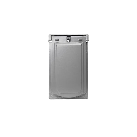 Sigma Engineered Solutions Rectangle Die-Cast Metal 1 gang 4.57 in. H X 2.83 in. W Vertical Duplex C
