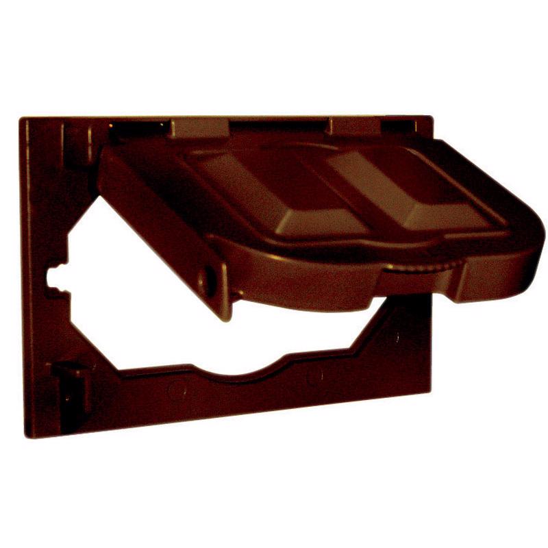 Cubierta multiusos de metal fundido rectangular de 1 placa de 4,76 pulg. de alto × 3,01 pulg. de ancho de Sigma Engineered Solutions