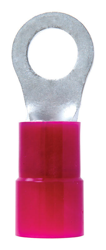 Jandorf 2 Ga. Insulated Wire Ring Terminal Red 1 pk