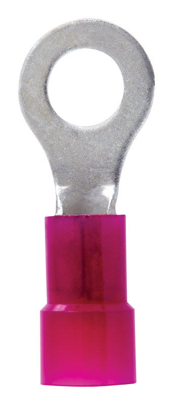 Jandorf 8 Ga. Insulated Wire Ring Terminal Red 2 pk