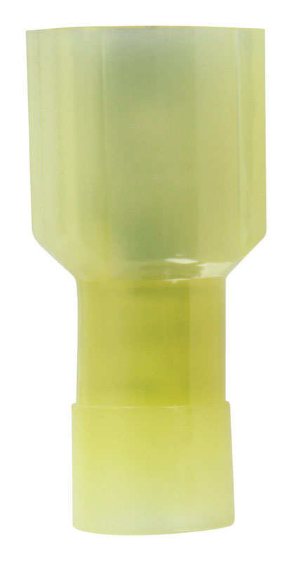 Conector macho desmontable aislado para cable calibre 12-10 AWG Jandorf, amarillo, paquete de 4
