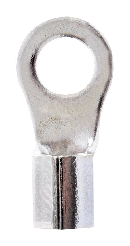 Jandorf 12-10 Ga. Insulated Wire Ring Terminal Silver 5 pk