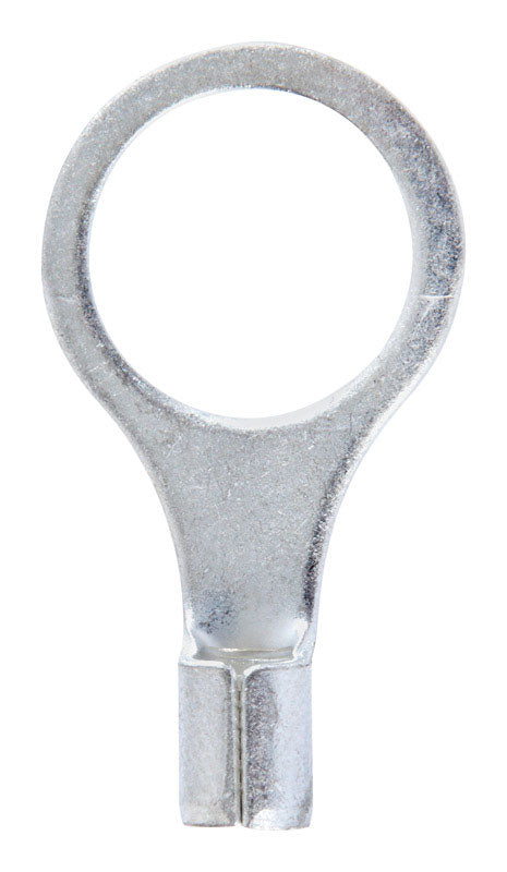 Jandorf 12-10 Ga. Uninsulated Wire Ring Terminal Silver 5 pk