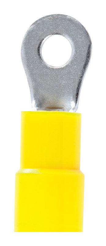 Jandorf 12-10 Ga. Insulated Wire Ring Terminal Yellow 5 pk