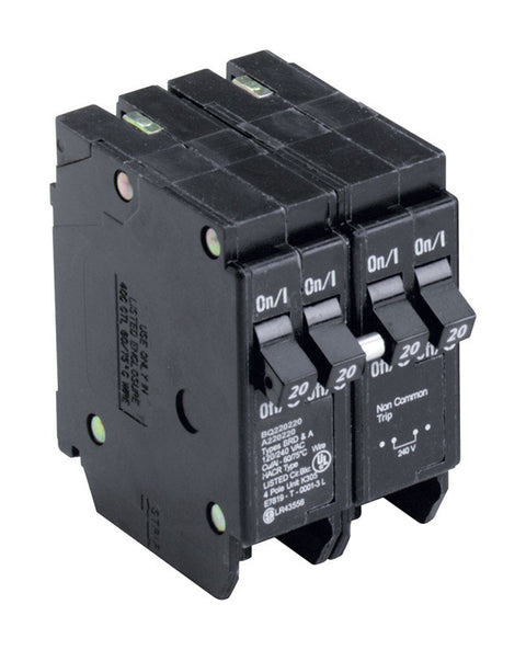 Eaton 20/20 amps Plug In 4-Pole Circuit Breaker