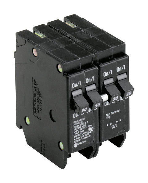 Eaton 30/50 amps Plug In 4-Pole Circuit Breaker