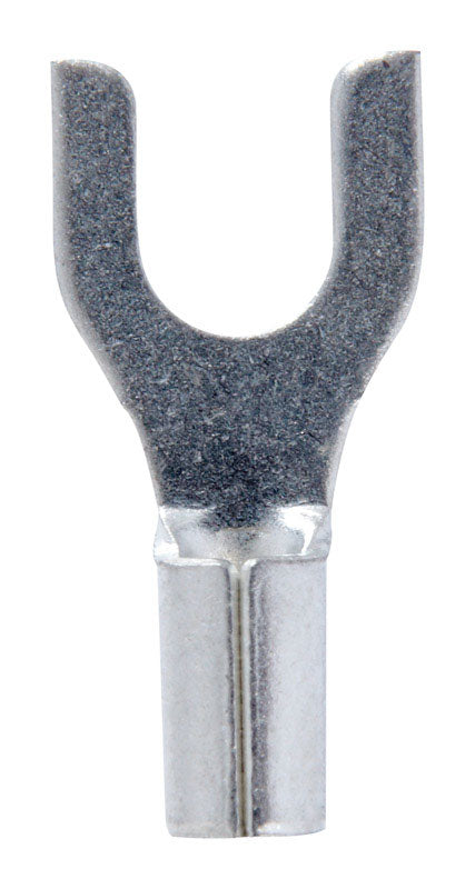 Jandorf 16-14 Ga. Uninsulated Wire Spade Terminal Silver 5 pk