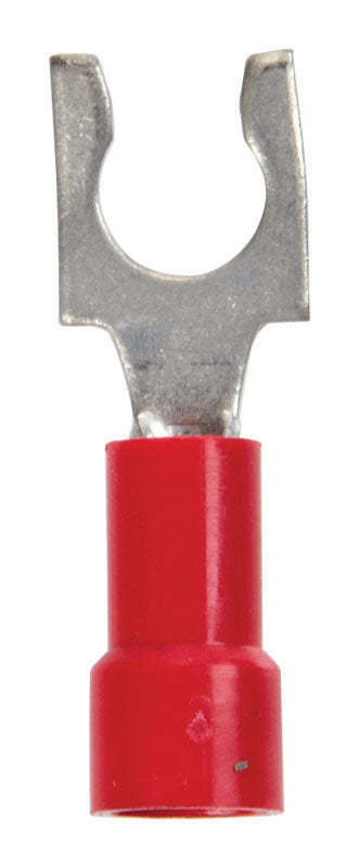 Jandorf 22-18 Ga. Insulated Wire Spade Terminal Red 5 pk