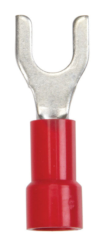 Jandorf 22-18 Ga. Insulated Wire Spade Terminal Red 5 pk