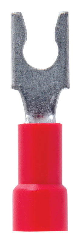 Jandorf 22-18 Ga. Insulated Wire Spade Terminal Red 5 pk