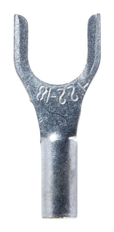 Jandorf 22-18 Ga. Uninsulated Wire Spade Terminal Silver 5 pk