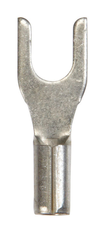 Jandorf 22-18 Ga. Uninsulated Wire Spade Terminal Silver 5 pk
